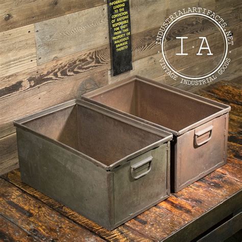 Metal : Storage Bins & Boxes 